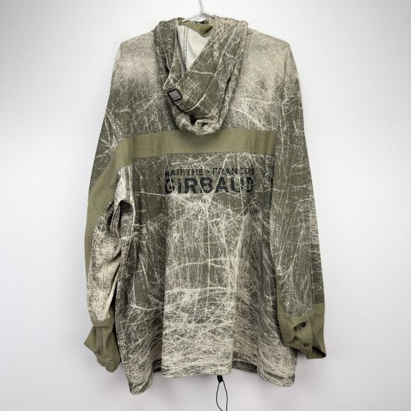 MARITHÉ + FRANÇOIS GUIBAUD Oversized Green White Designer Jacket sz L - Picture 3 of 10